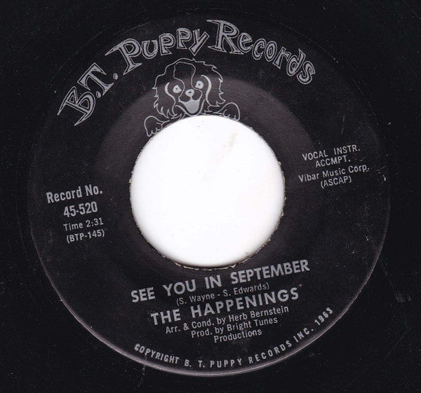 HAPPENINGS - SEE YOU IN SEPTEMBER