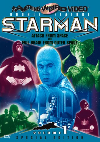 STARMAN (MOVIE SERIAL) - DVD-VOLUME 1-ATTACK FROM SPACE/EVIL BRAI