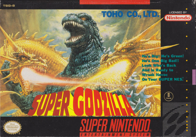 SUPER GODZILLA - SNES