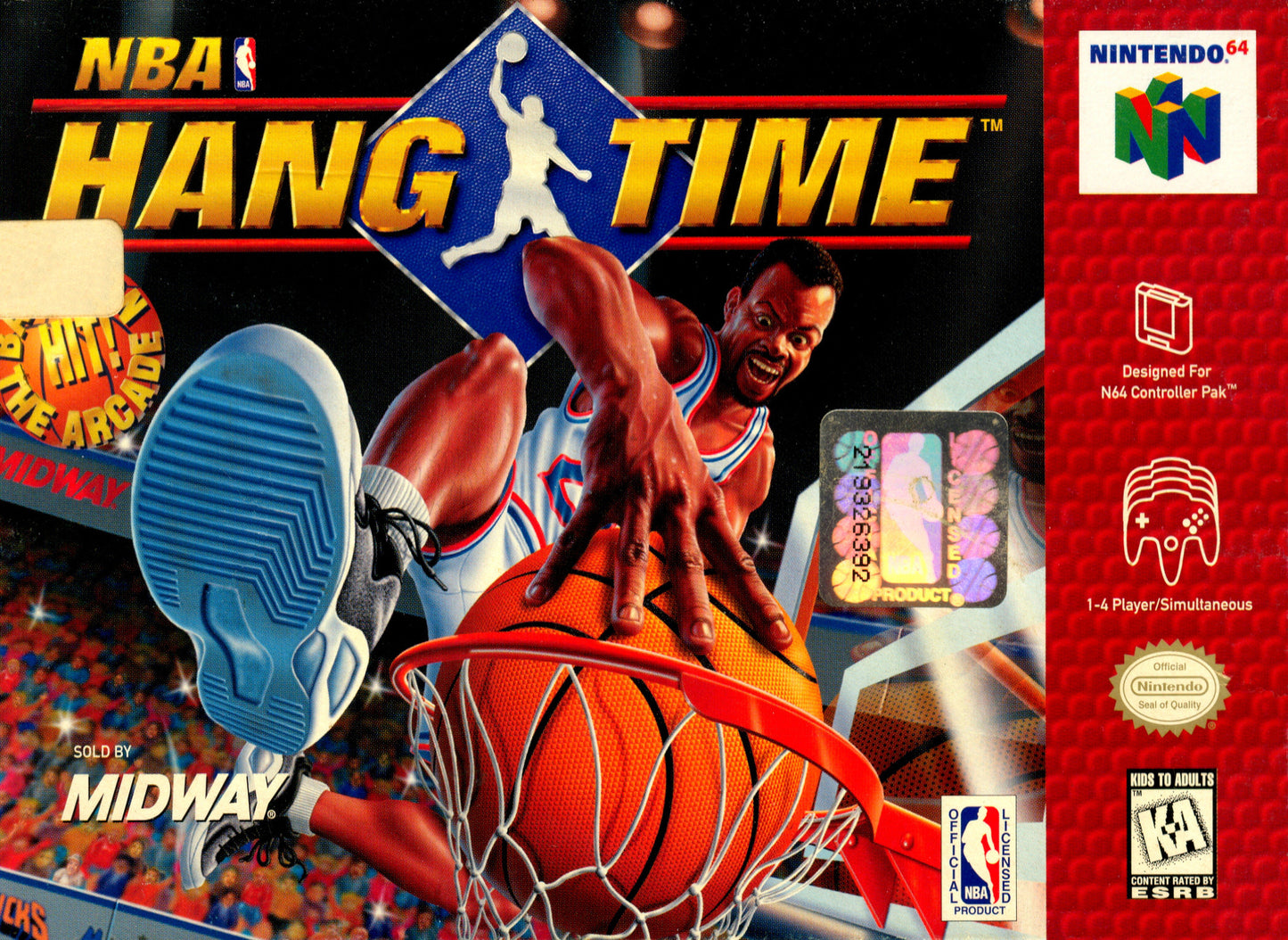 NBA HANG TIME - N64