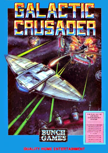 GALACTIC CRUSADER - NES (W/BOX)