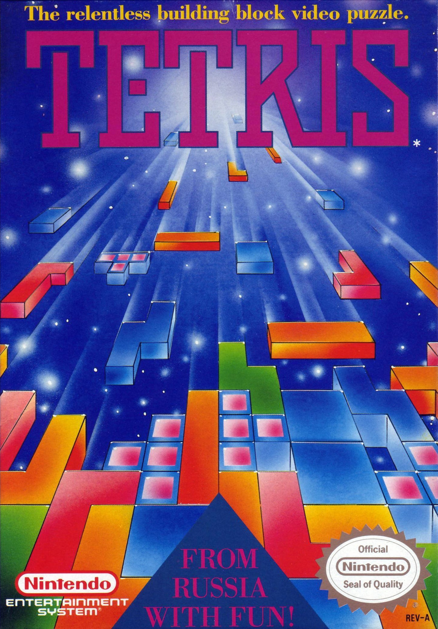 TETRIS (NINTENDO)(GREY CART) - NES (W/BOX)