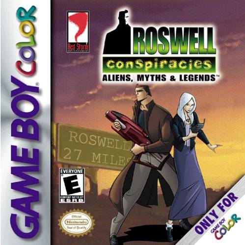 ROSWELL CONSPIRACIES: ALIENS MYTHS LEGEN - GBC (CARTRIDGE ONLY)