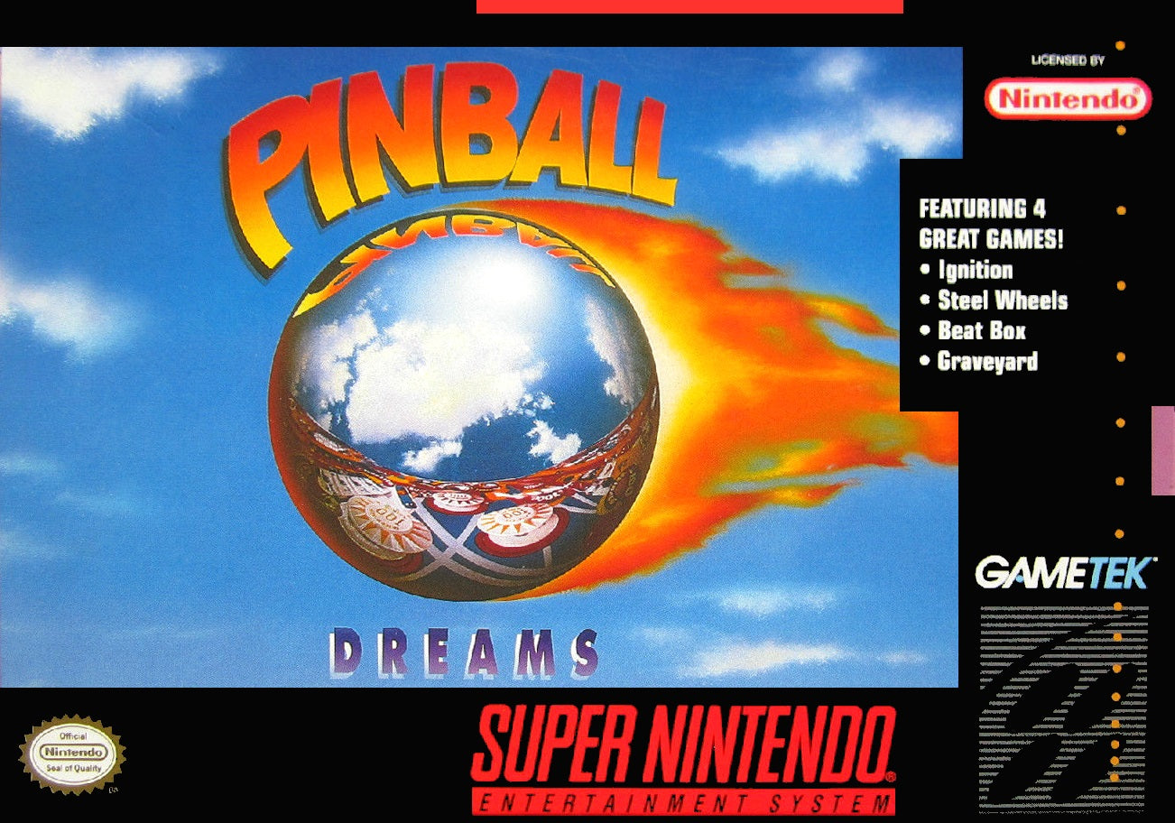PINBALL DREAMS - SNES