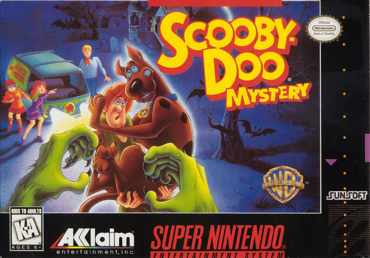 SCOOBY-DOO MYSTERY - SNES (W/BOX)