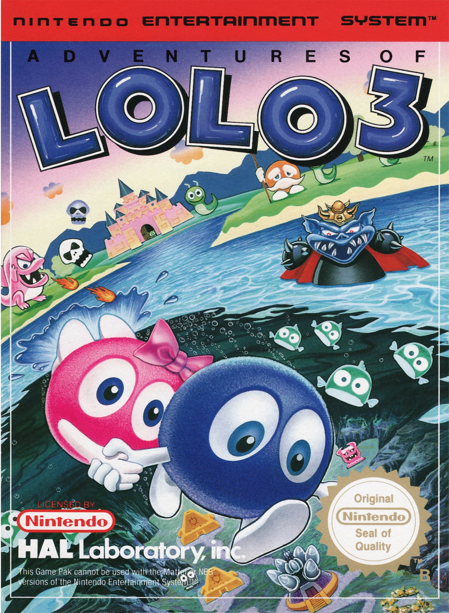 ADVENTURES OF LOLO - NES