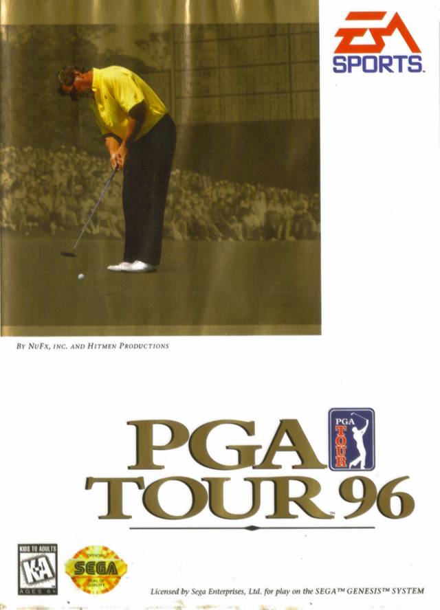 PGA TOUR 96 - SNES (W/BOX & MANUAL)