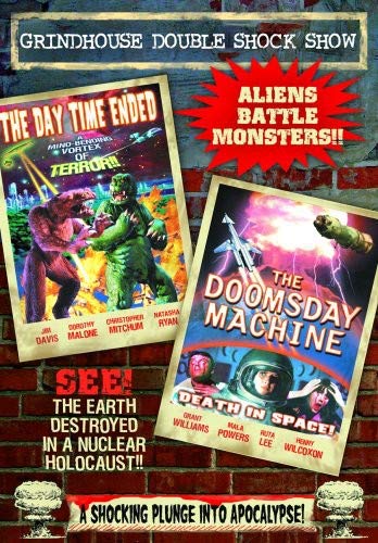 DAY TIME ENDED/DOOMSDAY MACHINE - DVD-GRINDHOUSE DOUBLE SHOCK SHOW