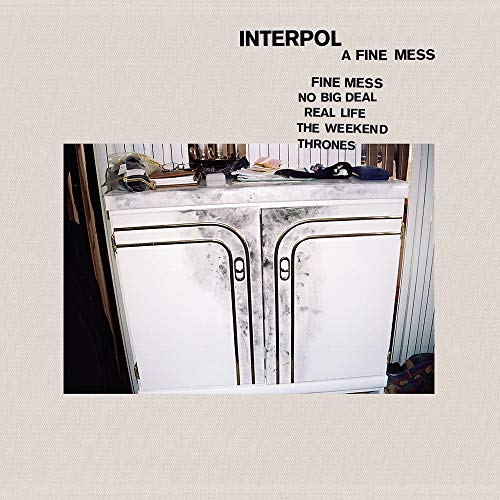 INTERPOL - A FINE MESS *LIMITED US IMPORT 12 VINYL EP