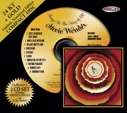 WONDER, STEVIE - SONGS IN THE KEY OF LIFE (GOLD)