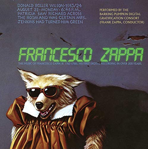 ZAPPA, FRANK - FRANCESCO ZAPPA (2012 ZAPPA RECORDS)(REM