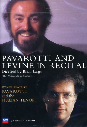 PAVAROTTI, LUCIANO & JAMES LEVINE - DVD-IN RECITAL 1988