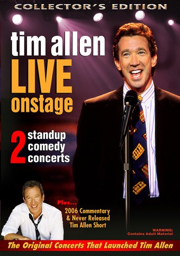 ALLEN, TIM - DVD-LIVE ONSTAGE-COLLECTOR'S EDITION
