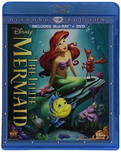 LITTLE MERMAID - BLU-1989-DISNEY-DIAMOND ED. (BLUE COVER)