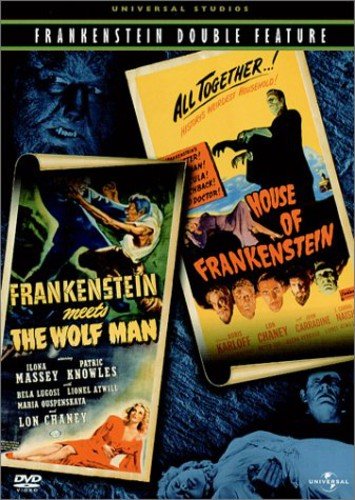 FRANKENSTEIN MEETS THE WOLFMAN/HOUSE OF - DVD-DOUBLE FEATURE