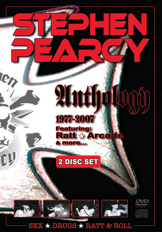 PEARCY, STEPHEN (RATT)  - DVD-ANTHOLOGY