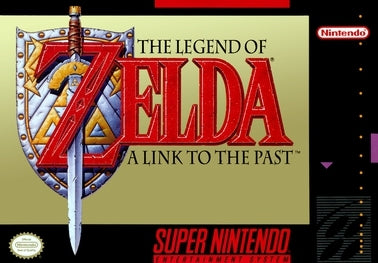 LEGEND OF ZELDA: A LINK TO THE PAST  - SNES (W/BOX & MANUAL)