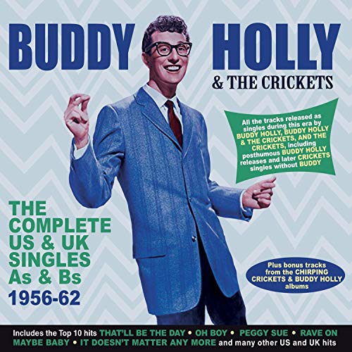 HOLLY, BUDDY - COMPLETE US & UK SINGLES AS & BS 1956-62 (CD)
