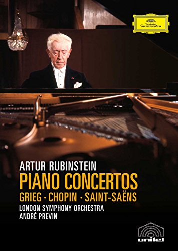 RUBINSTEIN, ARTHUR - DVD-PIANO CONCERTOS