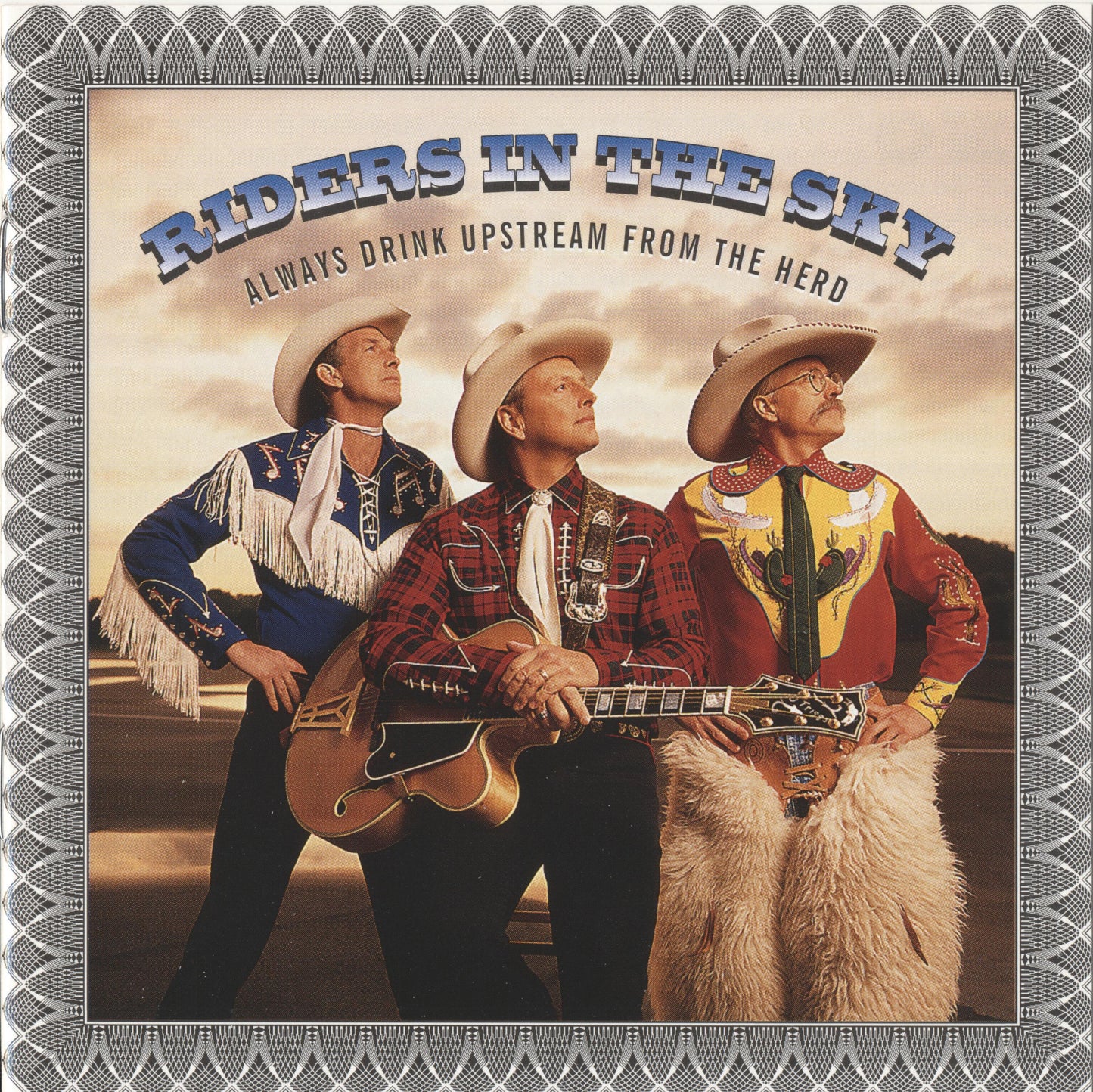 RIDERS IN THE SKY  - ALWAYS DRINK UPSTREAM