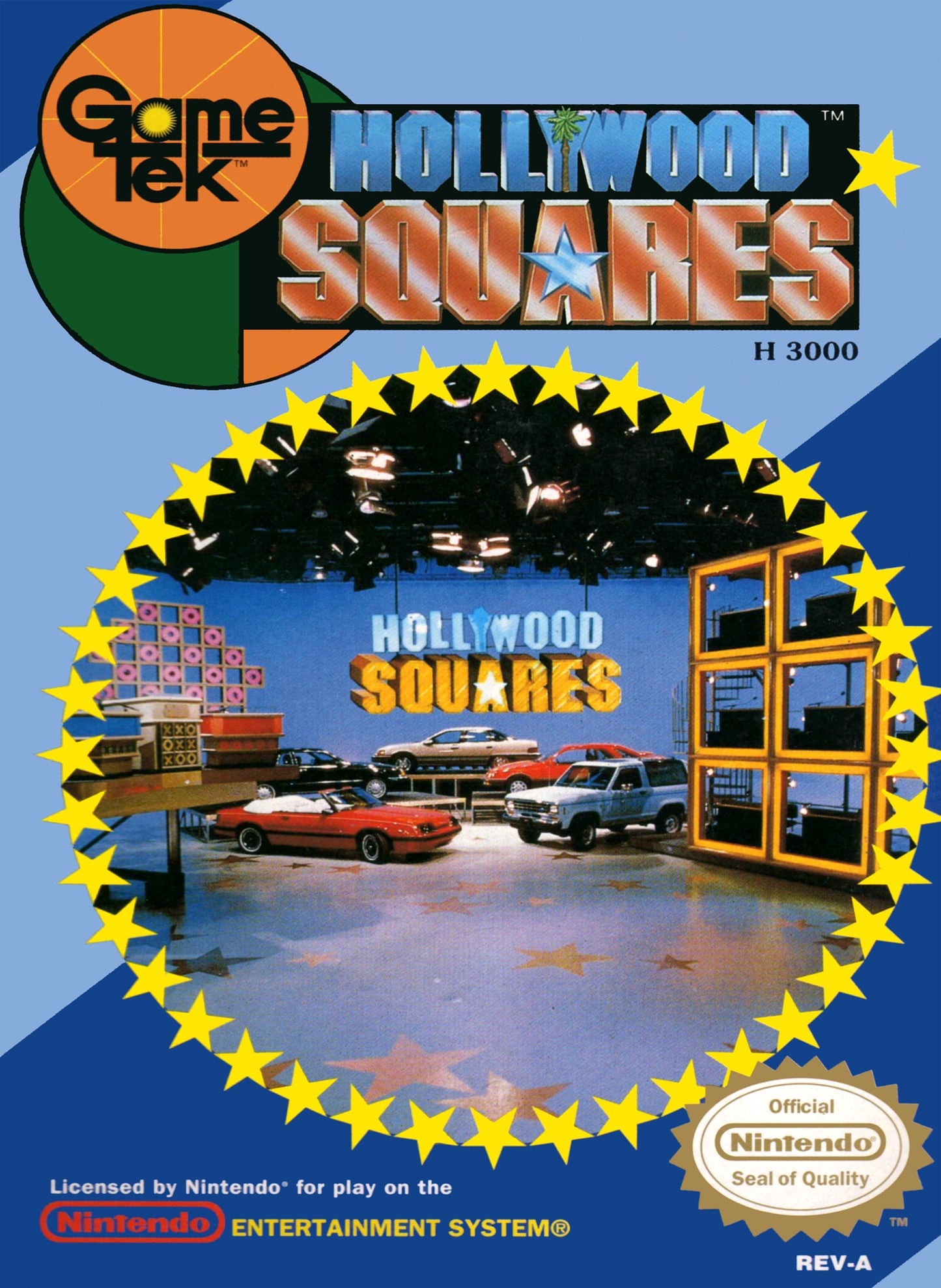 HOLLYWOOD SQUARES  - NES