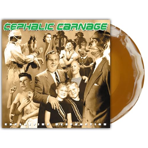 CEPHALIC CARNAGE - EXPLOITING DYSFUNCTION (DELUXE 25TH ANNIVERSARY REISSUE) (CUSTOM MERGE VINYL)