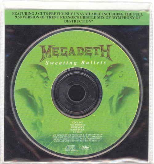 MEGADETH  - SWEATING BULLETS PART 1 (OF 2)
