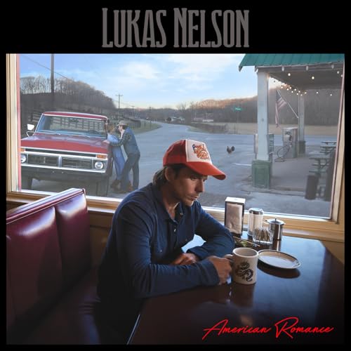 LUKAS NELSON - AMERICAN ROMANCE (BLACK/WHITE SPLIT COLOURED VINYL)