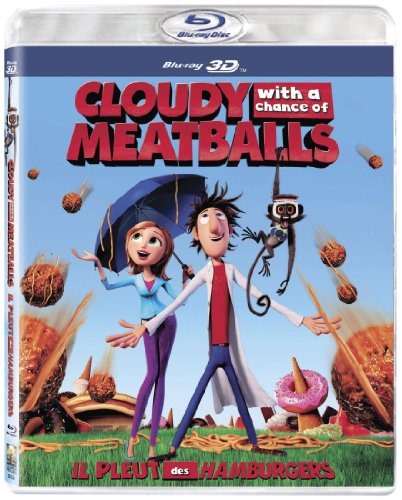 CLOUDY WITH A CHANCE OF MEATBALLS - IL PLEUT DES HAMBURGERS [BLU-RAY 3D] (BILINGUAL)