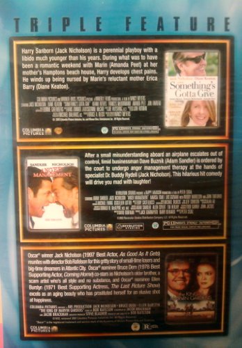 SOMETHING'S GOTTA GIVE/ ANGER MANAGMENT/ - DVD-TRIPLE FEATURE