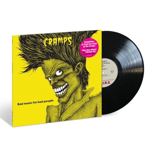 THE CRAMPS - BAD MUSIC FOR BAD PEOPLE (VINYL)