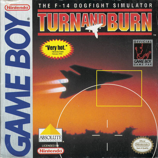 TURN & BURN: THE F-14 DOGFIGHT SIMULATOR  - GB1