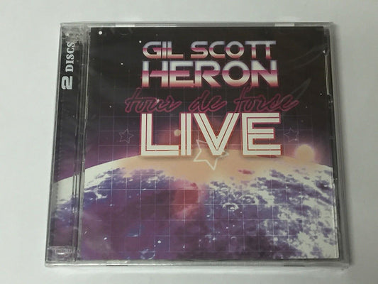 SCOTT-HERON, GIL  - TOUR DE FORCE: LIVE