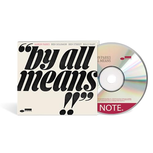 AARON PARKS - BY ALL MEANS (CD)