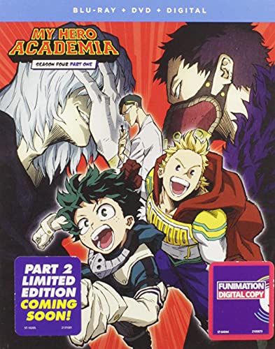 MY HERO ACADEMIA - SEASON 04 PART 1 [BLU-RAY]