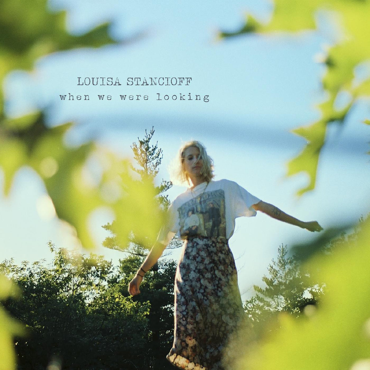 STANCIOFF, LOUISA - WHEN WE WERE LOOKING (SEAGLASS BLUE WITH EMERALD GREEN SPLATTER VINYL)
