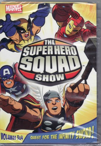 SUPERHERO SQUAD SHOW - DVD-VOLUMES 3 & 4