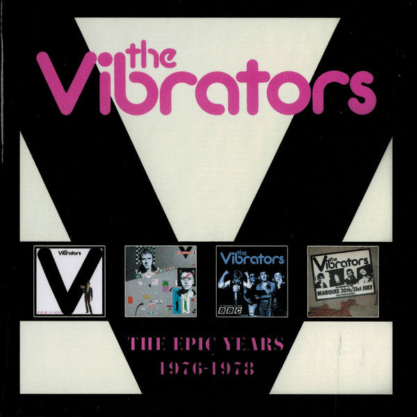 VIBRATORS  - EPIC YEARS 1976-1978 (4CDS)