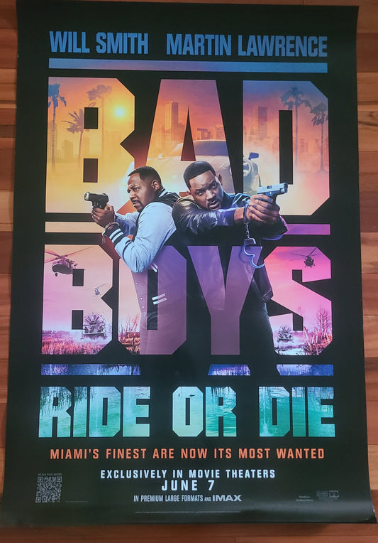 Bad Boys Ride Or Die Poster