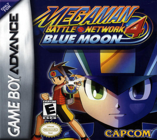 MEGA MAN: BATTLE NETWORK 4: BLUE MOON  - GBA