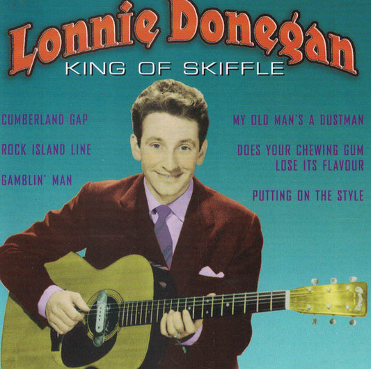 DONEGAN, LONNIE  - KING OF SKIFFLE (4CDS)