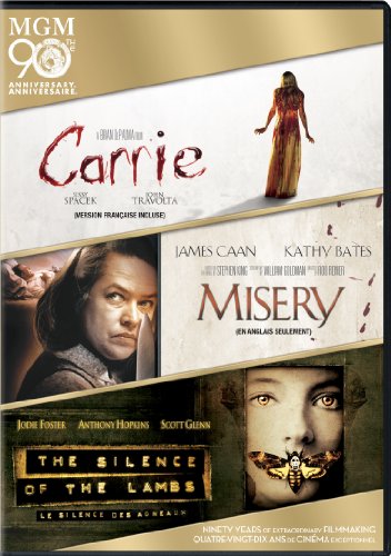 CARRIE/MISERY/SILENCE OF THE LAMBS - DVD-TRIPLE FEATURE