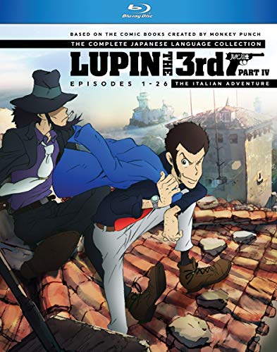 LUPIN THE 3RD (ANIME)  - BLU-PART IV: THE ITALIAN ADVENTURE