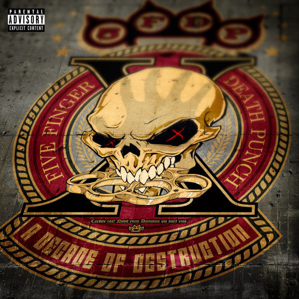 FIVE FINGER DEATH PUNCH  - A DECADE OF DESTRUCTION (CLEAN)
