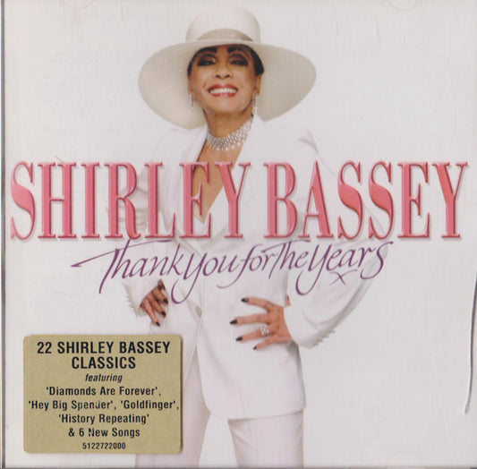 BASSEY, SHIRLEY  - THANK YOU FOR THE YEARS (2CDS)