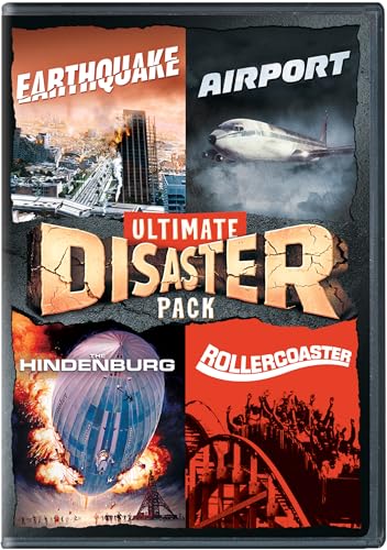 EARTHQUAKE/AIRPORT/HINDENBURG/ROLLERCOAS - DVD-4 FILMS
