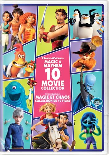 DREAMWORKS MAGIC & MAYHEM - DVD-10 MOVIE COLLECTION