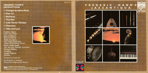 HAND, FREDERIC  - JAZZANTIQUA