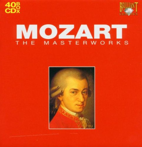 MOZART - MASTERWORKS (40 CDS-BOX-BRILLIANT)