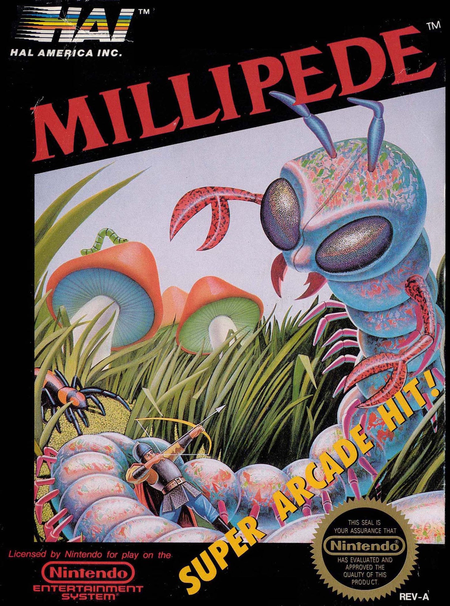 MILLIPEDE  - NES